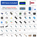 SunFounder Da Vinci Starter Kit for Raspberry Pi 5 4B 3B B+ 400, Zero 2 W, Python C Java Scratch Node.js, Online Tutorials & Video Courses for Beginners & Experts (Raspberry PI NOT Included) - SunFounder