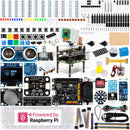 SunFounder AI Fusion Lab Kit for Raspberry Pi 5/4/3B+/Zero 2w, LLMs ChatGPT/Gemini/Grok, YOLO&OpenCV & MediaPipe, Python, Video Courses for Beginners Engineers - SunFounder
