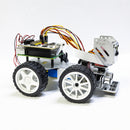 Picar AI Video Robot Car Kit for Raspberry Pi 5/4/3B+/Zero 2w, LLMs ChatGPT-4o/Gemini/Grok, Voice&Video Recognition, Python, Scratch, Camera, Batterry (RPI NOT Included)