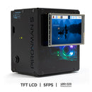 Pironman 5-MAX Dual NVMe M.2 SSD PCIe PC Case for Raspberry Pi 5 NAS RAID 0/1 Hailo-8l M.2 AI Accelerator PWM Tower Cooler+Dual RGB Fans, 0.96'' OLED Module, Safe Shutdown, Standard HDMI, RGB LED, RTC - SunFounder