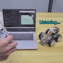 SunFounder Picar-X AI Video Robot Car Kit for Raspberry Pi 5/4/3B+/Zero 2w, LLMs ChatGPT-4o/Gemini/Grok, Voice&Video Recognition, Python, Scratch, Camera, Batterry (RPI NOT Included)