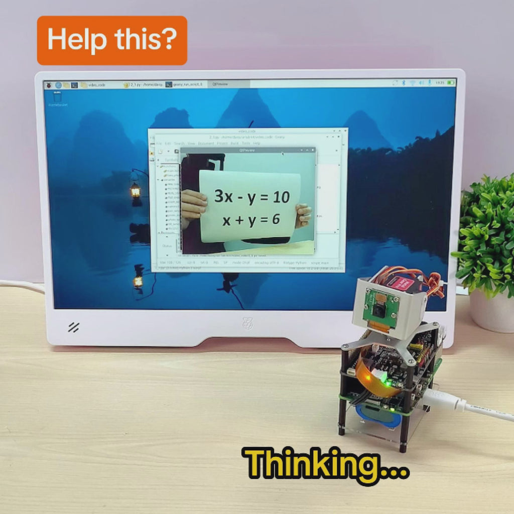 SunFounder Robot HAT Uitbreidingskaart Voor Raspberry Pi - Met Accu, Speakers & Motor Drivers