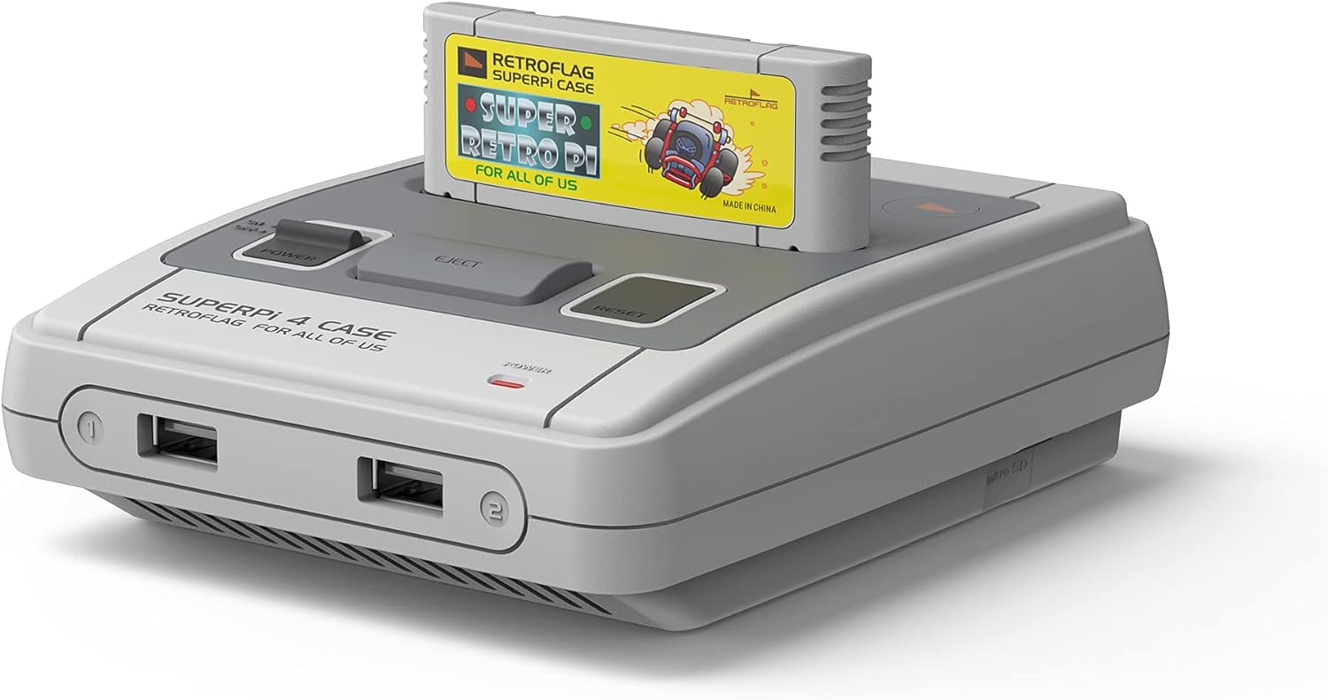 Raspberry Pi Retrogame Case SUPERPi for Raspberry Pi 4 | SunFounder
