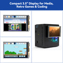 SunFounder 3.5 Inch 480x320 Touch Screen IPS LCD SPI Display Monitor with Stylus for Raspberry Pi 5/4B/3B+/Zero 2w/Pironman 5/Max, 50 FPS, 65K Colors, 40pin, Trixie, Ubuntu, Kali Linux, RetroPie - SunFounder