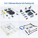 SunFounder 3 in 1 Starter Kit for Arduino Uno R3 - SunFounder