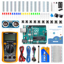 SunFounder Beginner's Lab Starter Kit with Original Arduino Uno R3 REV3 Board Multimeter 34 Projects Breadboard Battery HCSR-04, RoHS Compliant, for Beginners & Engineers - SunFounder