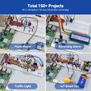 SunFounder Da Vinci Starter Kit for Raspberry Pi 5 4B 3B B+ 400, Zero 2 W, Python C Java Scratch Node.js, Online Tutorials & Video Courses for Beginners & Experts (Raspberry PI NOT Included) - SunFounder