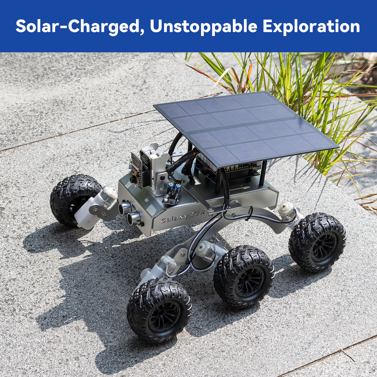 SunFounder GalaxyRVR Mars Rover STEM Kit for Arduino, Compatible with ...