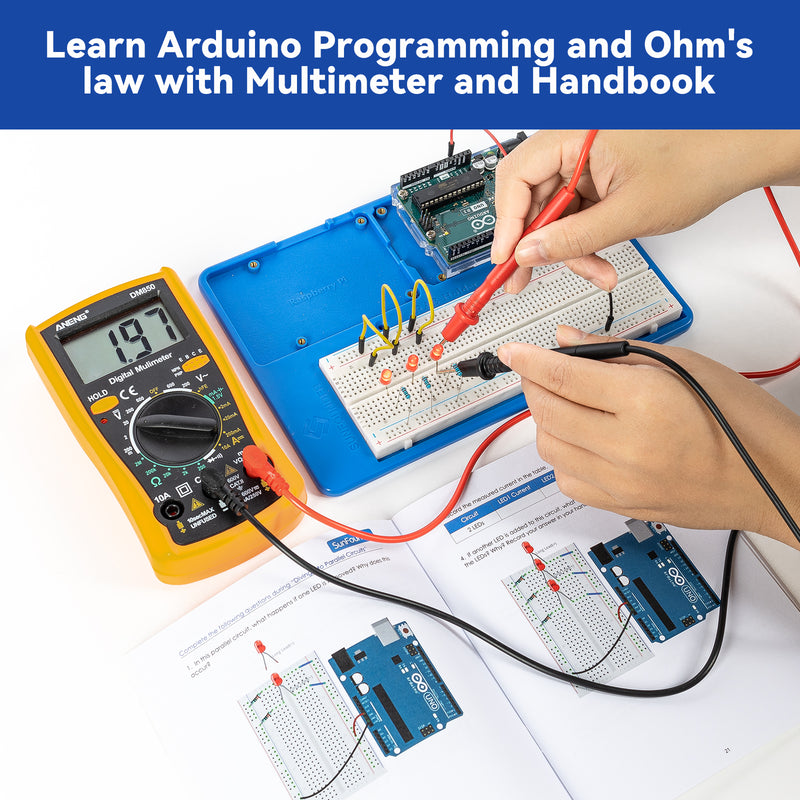 SunFounder Inventor Lab Starter Kit with Original Arduino Uno R3 REV3 ...