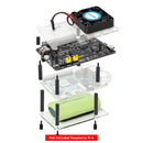 SunFounder Raspberry Pi 4 UPS Power Supply Compatible with Raspberry Pi 4B/3B+/3B/Zero 2 W/Arduino/ESP32/Pico W - SunFounder