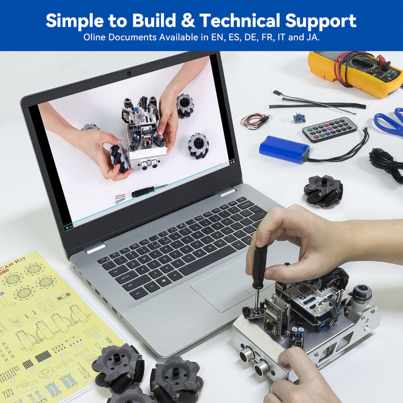 SunFounder Zeus Car Smart Car Kit for Arduino UNO R3 | SunFounder