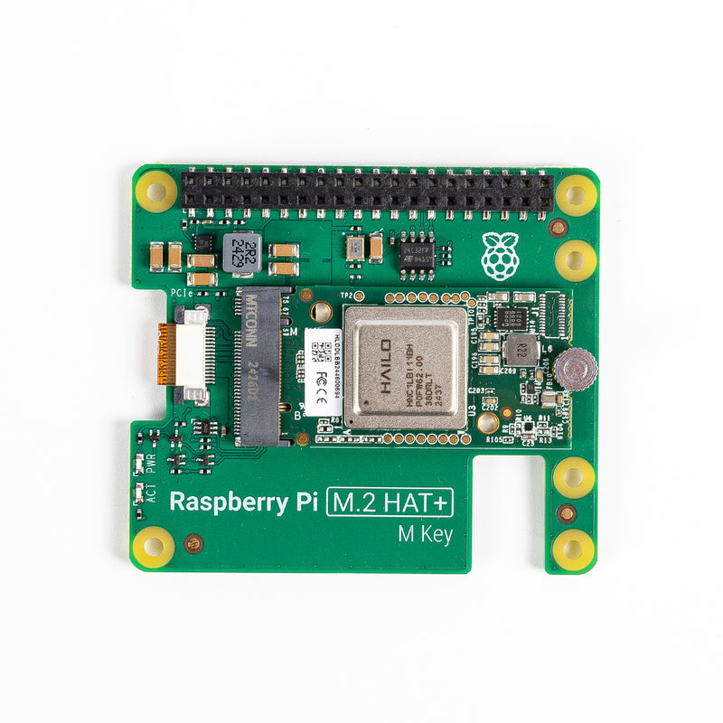 The Raspberry Pi Al Kit bundles the Raspberry Pi M.2 HAT+ with a