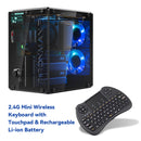 Pironman 5-MAX Dual NVMe M.2 SSD PCIe PC Case for Raspberry Pi 5 NAS RAID 0/1 Hailo-8l M.2 AI Accelerator PWM Tower Cooler+Dual RGB Fans, 0.96'' OLED Module, Safe Shutdown, Standard HDMI, RGB LED, RTC - SunFounder