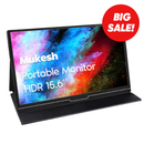 Clearance Sales! 15.6-inch Portable Monitor 1920×1080 Full HD External Display for Raspberry Pi 5/4B/3B+/3B/Zero 2W/LattePanda/Beagle Bone/Libre Computer Board/PS3/PS4 - SunFounder