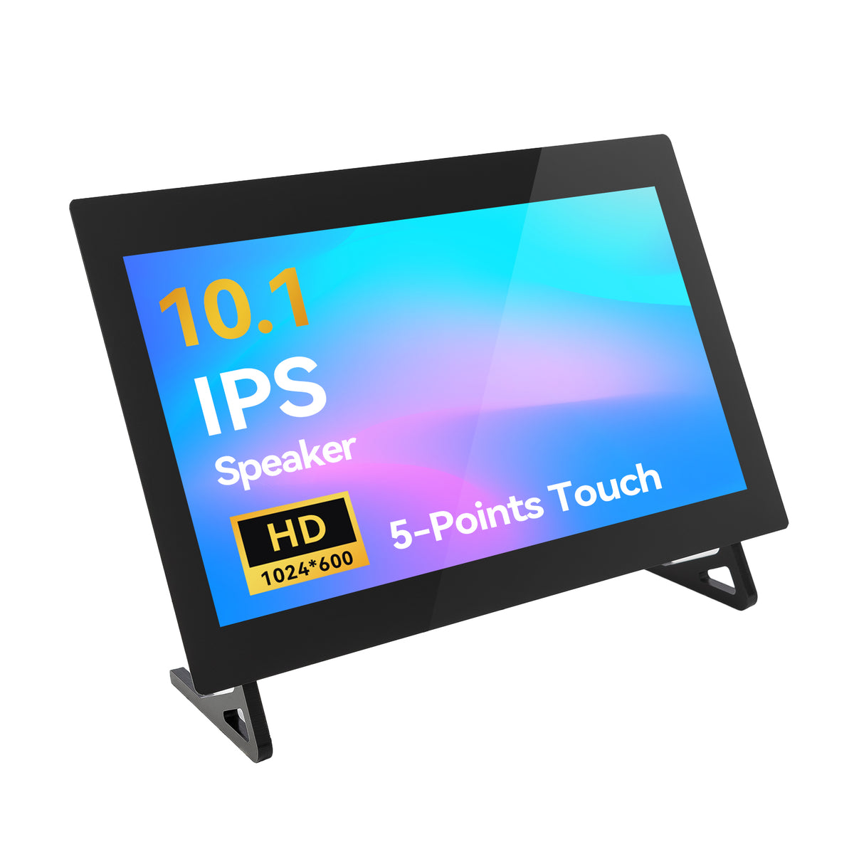 CUQI 10 inch IPS touchscreen voor Raspberry Pi, 1024 × 600 HDMI-monitor, draagbaar Raspberry Pi CUQI 10 inch IPS touchscreen voor Raspberry Pi, 1024 × 600 HDMI-monitor, draagbaar Raspberry Pi