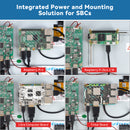 SunFounder Latest 10 Inch DIY Touch Screen All-In-One Solution for Raspberry Pi 5, IPS HD 1280x800 LCD, Built-In USB-C PD 5.1V/5A Output, HDMI, 10-point, No Driver, Speakers, for RPi 5/4/3/Zero 2W - SunFounder