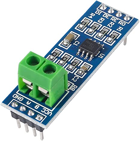 5PCS MAX485 RS485 Transceiver Module TTL UART Serial to RS485 Instrument Interface Module Max458 Chip RS-485 Communication Transceiver 5V SCM Development Accessories Board for Raspberry Pi - SunFounder