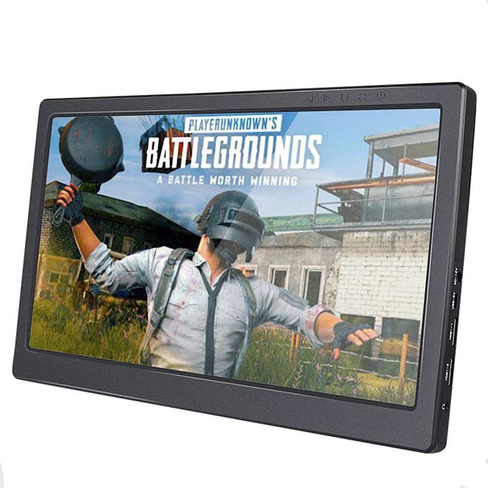 13.3'' 1920x1080 Resolution Portable Monitor Gaming Screen for Raspberry Pi 5/4B/3B+/3B/Zero 2W/LattePanda/Beagle Bone/Libre Computer Board/PS3/PS4 - SunFounder