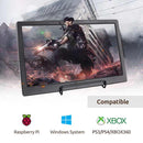 13.3'' 1920x1080 Resolution Portable Monitor Gaming Screen for Raspberry Pi 5/4B/3B+/3B/Zero 2W/LattePanda/Beagle Bone/Libre Computer Board/PS3/PS4 - SunFounder