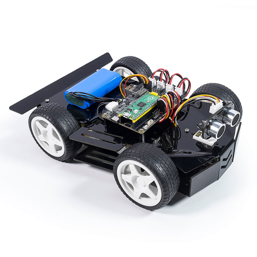 Raspberry Pi Pico Smart Car Kit (Battery Included ) | SunFounder
