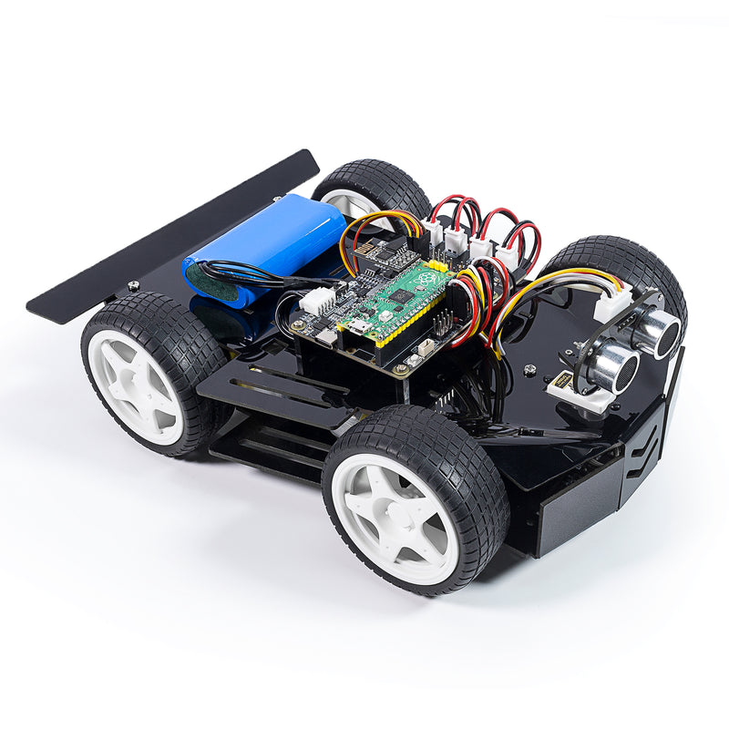 Raspberry Pi Pico Smart Car Kit （Battery Included )