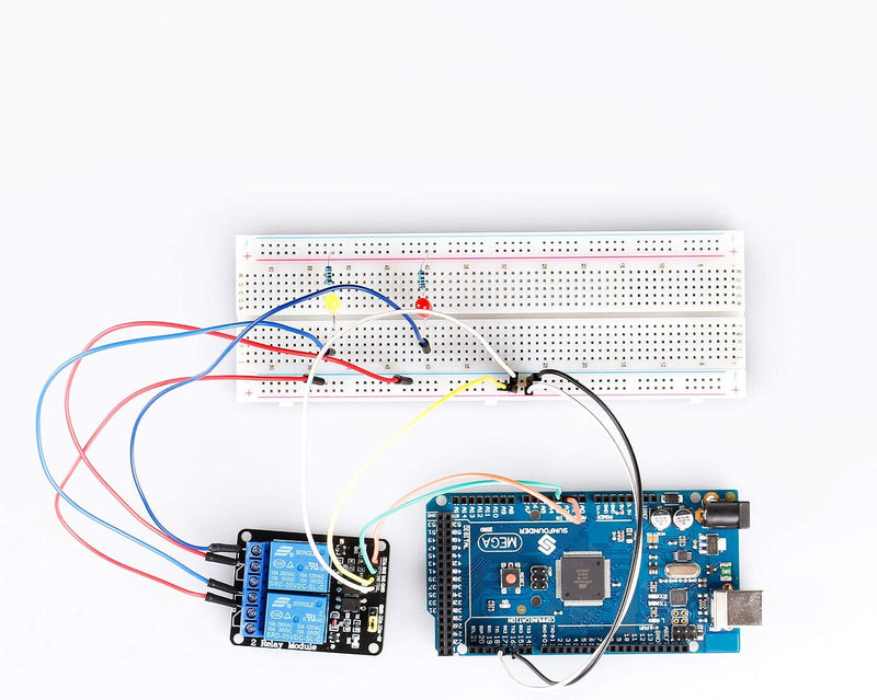 2 Channel DC 5V Relay Module-Low Level Trigger - SunFounder