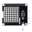 8x8 64 Pixels RGB Dot Matrix LED Panel Individually Addressable for Raspberry Pi I2C Control 24 bit color Programmable - SunFounder