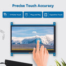 SunFounder Raspberry Pi 5 4 Display Touchscreen 7 Inch HDMI 1024×600 USB IPS LCD Screen Display Monitor for Raspberry Pi 400 5 4 3 Model B, 2 Model B, and 1 Model B+, Windows Capacitive Touch Screen - SunFounder