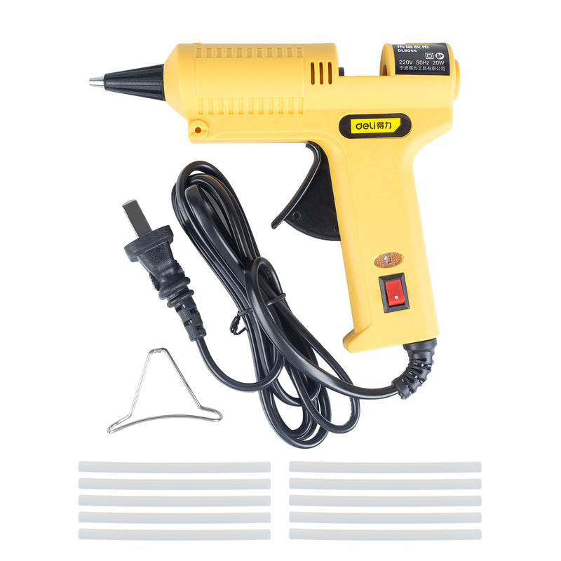 Hot Glue Gun Kit 20W Yellow