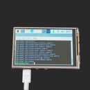 4 "HDMI IPS resistive touchscreen for Raspberry PI 4B / 3B+