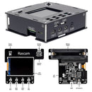 SunFounder Rascam- DIY Camera Kit for Raspberry Pi 4B, Compatible with All HQ RPi Camera Lens - SunFounder