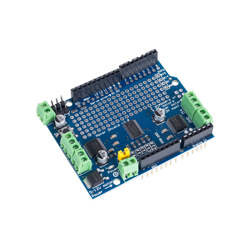 Motor/Stepper/Servo Shield for Arduino