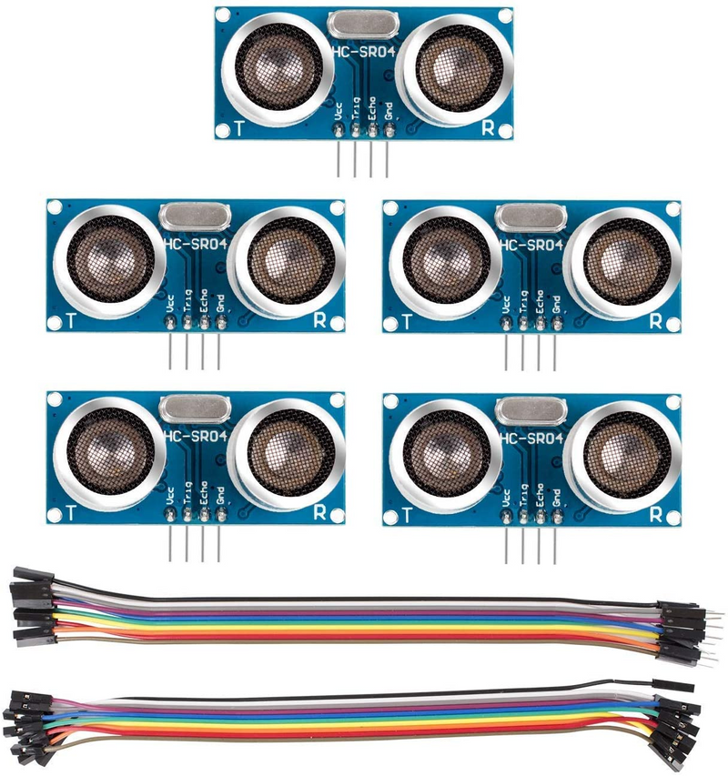 5pcs HC-SR04 Ultrasonic Module Distance Sensor - SunFounder