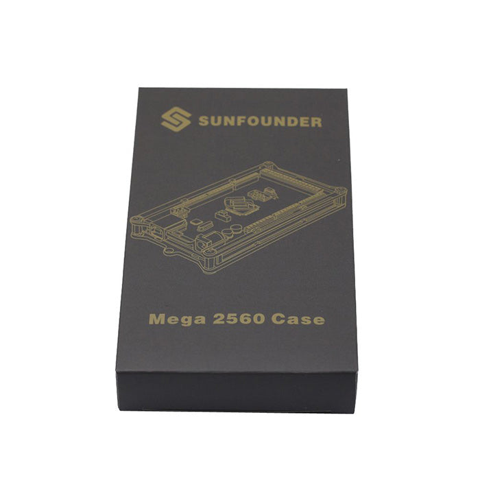 Mega 2560 Case Enclosure Transparent Gloss Acrylic, Compatible with Arduino Mega 2560 Rev3