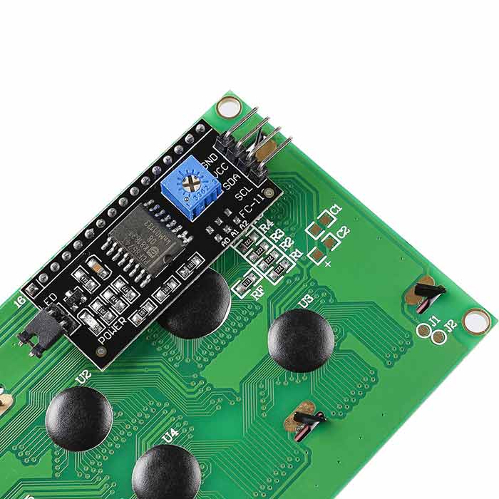 IIC/I2C/TWI Serial 2004/20x4 LCD Module Shield for Arduino Uno/Mega2560 - SunFounder