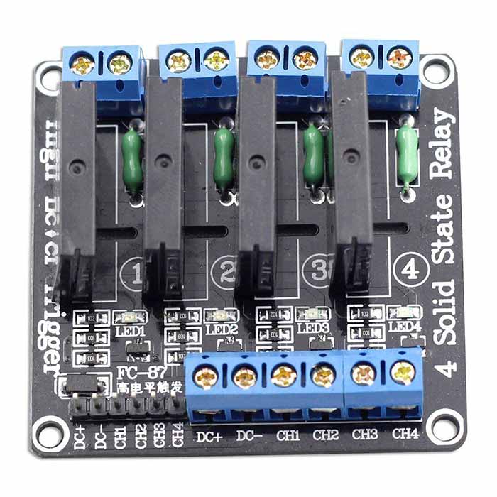 5V 4 Channel Solid State Relay