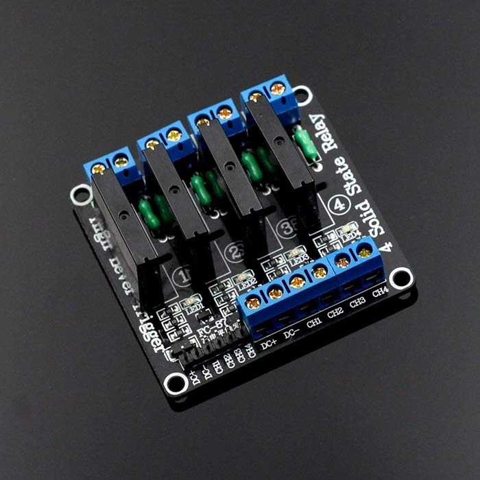5V 4 Channel Solid State Relay - SunFounder
