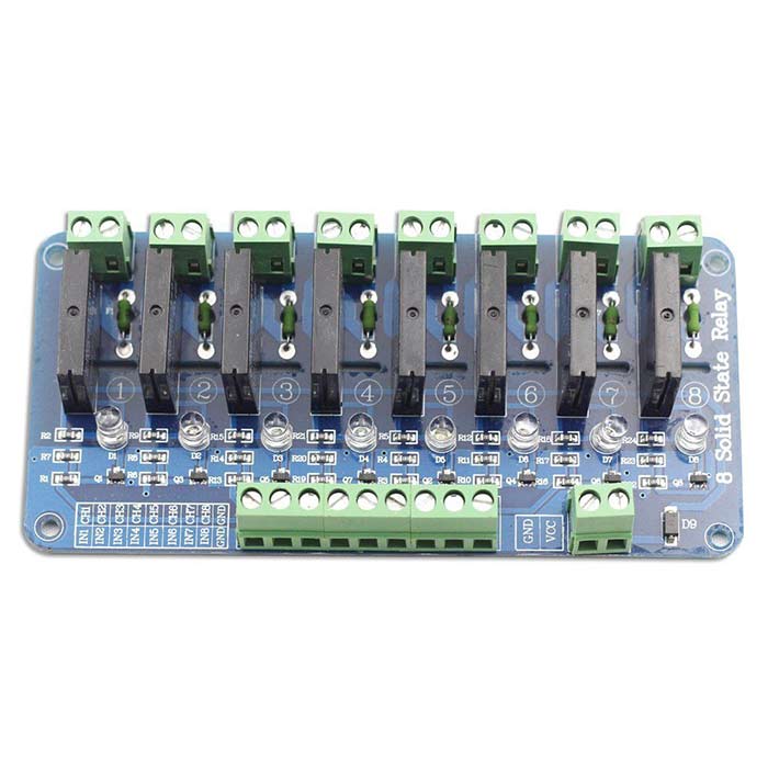 5V 8 Channel Solid State Relay