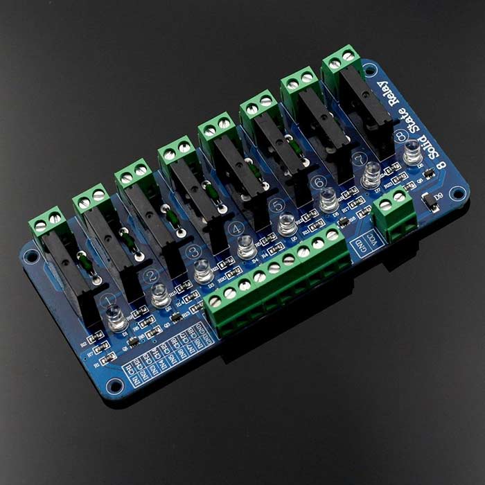 5V 8 Channel Solid State Relay - SunFounder