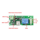 Smart Home Wireless Switch Controller-USB DC 5V Wireless Relay Module - SunFounder