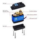 SF3218MG Metal Gear Digital Servo with 20KG High Torque - SunFounder