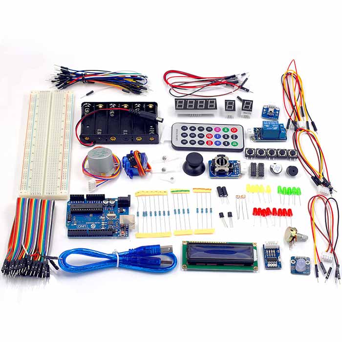 SunFounder 3 in 1 Ultimate Starter Kit with Original Arduino Uno R4 Mi