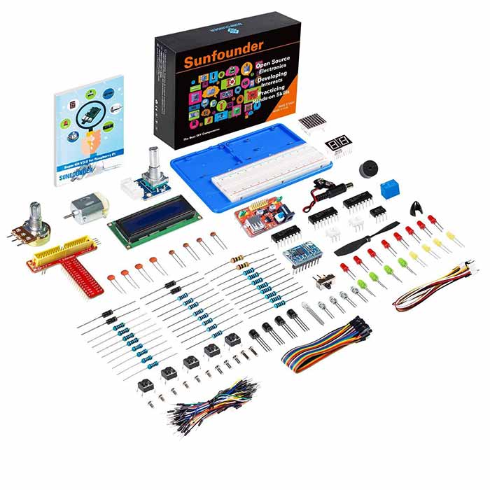 Super Starter Kit V3.0 for Raspberry Pi, Including 123-Page ...