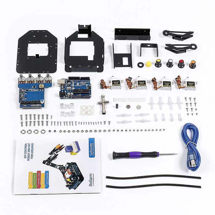 SunFounder Robot Arm Kit for Arduino Uno