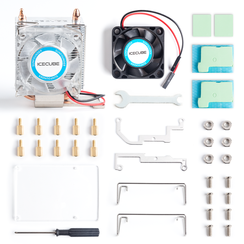 Raspberry Pi Ice Tower Cooler for Raspberry Pi 4 /3B+ - SunFounder