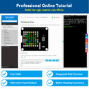 8x8 64 Pixels RGB Dot Matrix LED Panel Individually Addressable for Raspberry Pi I2C Control 24 bit color Programmable - SunFounder