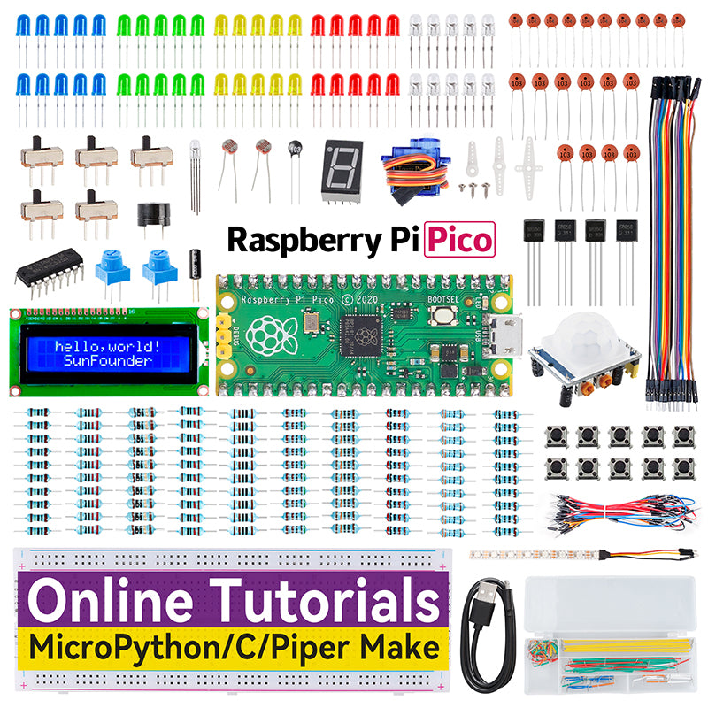 Raspberry Pi Pico Starter kit - Thales - SunFounder