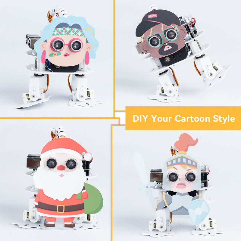 Raspberry Pi Robot Kit - PiSloth for Raspberry Pi 4B/3B+/3B/Zero 2W - SunFounder