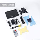 7" HDMI 1024x600 LCD Screen Display for Raspberry Pi 5/4B/3B+/3B/Zero 2W, Support AV/VGA/HDMI with Built in Speaker - SunFounder