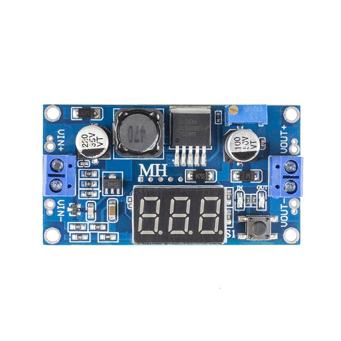 XL6009 DC-DC Adjustable Boost Module Voltmeter Display with Adjustable Output - SunFounder